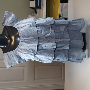 Marie Philippe Adelia Ruffled Top Size M